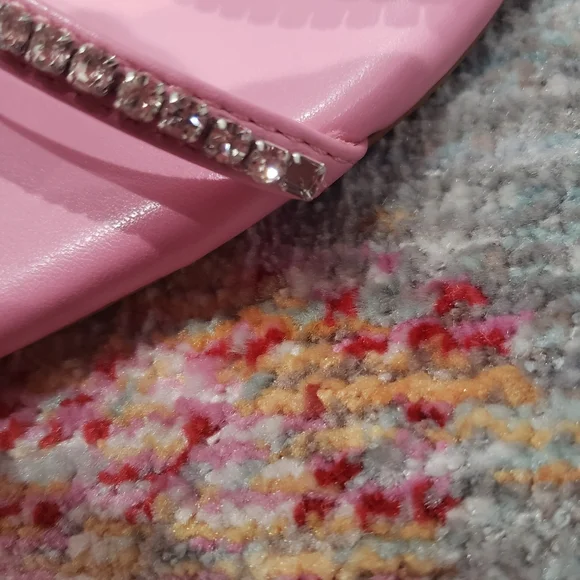 Zara Barbie Pink Sparkly Heels - Picture 9 of 13